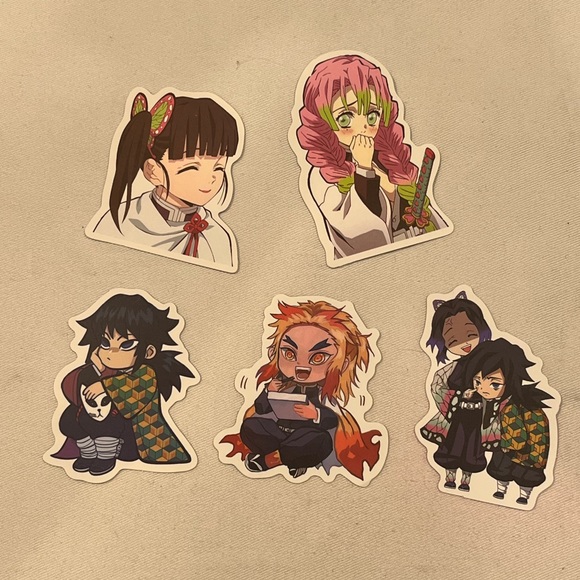 Demon Slayer Sticker Set, #2 - Picture 1 of 1